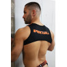 Breedwell Harnais court Tank Futura Noir-Orange